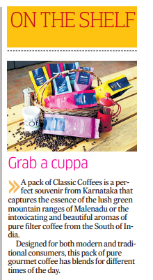 CLASSIC COFFEES - DECCAN HEARLD, LIVING - 27TH MAY'17 - PG4